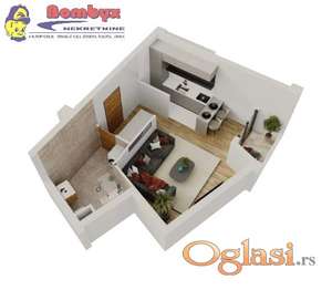 Jednosoban stan 33m u izgradnji Salajka TOP lokacija